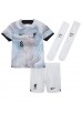 Liverpool Virgil van Dijk #4 Babyklær Borte Fotballdrakt til barn 2022-23 Korte ermer (+ Korte bukser)